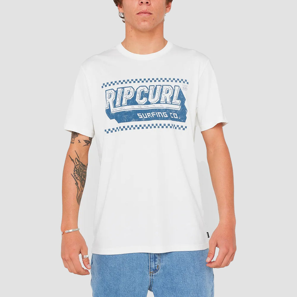 Line Invader Rip Curl Sportline Invader T-Shirt Bone