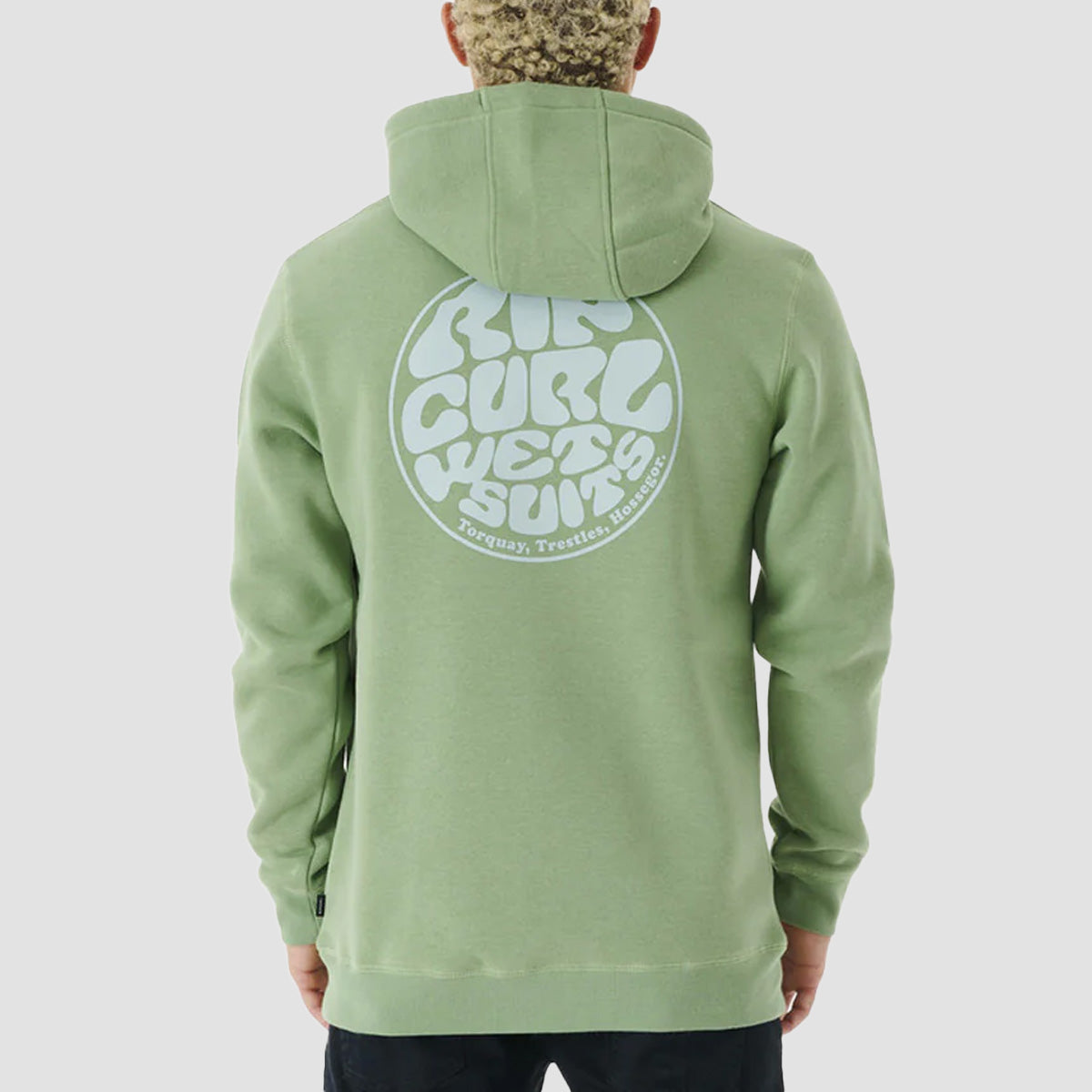 Rip Curl Wetsuit Icon Pullover Hoodie Surplus Green