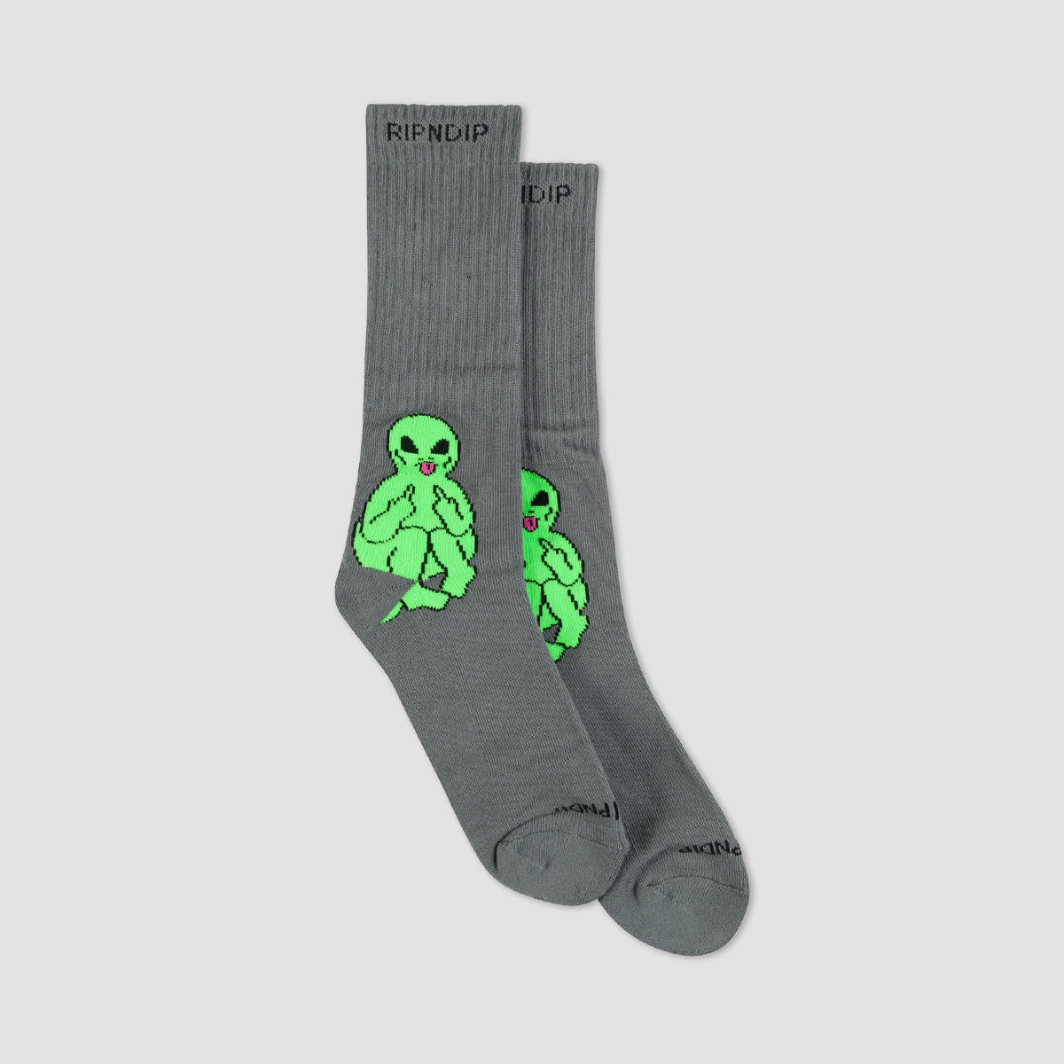 Ripndip Lord Alien Socks Charcoal