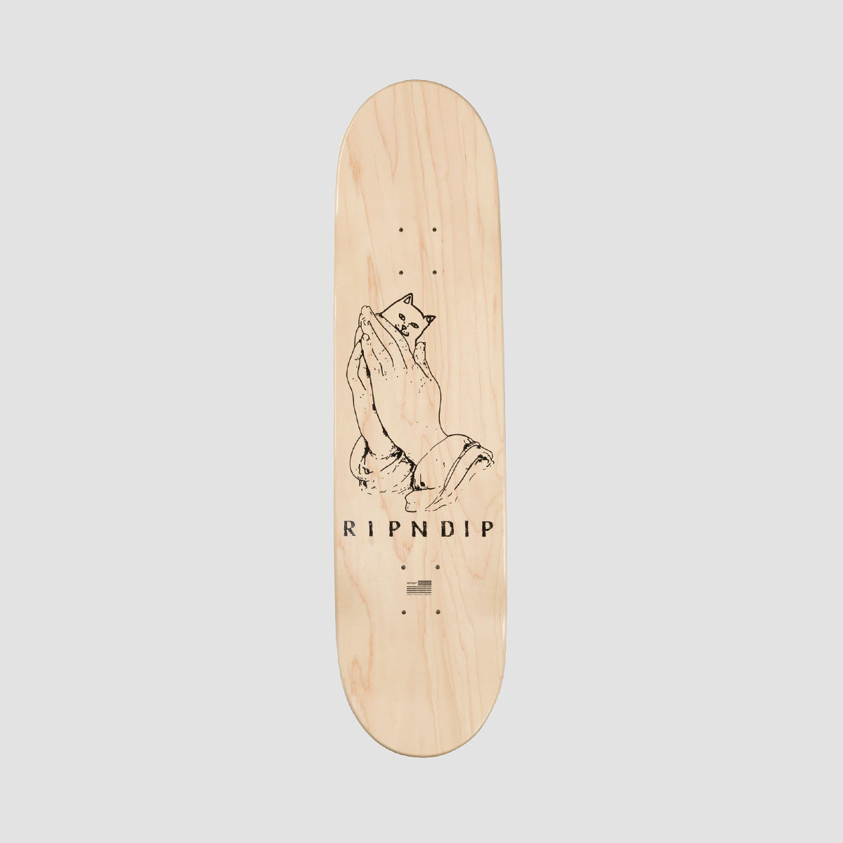 Ripndip Lord Nermal Skateboard Deck Gold - 8.25"