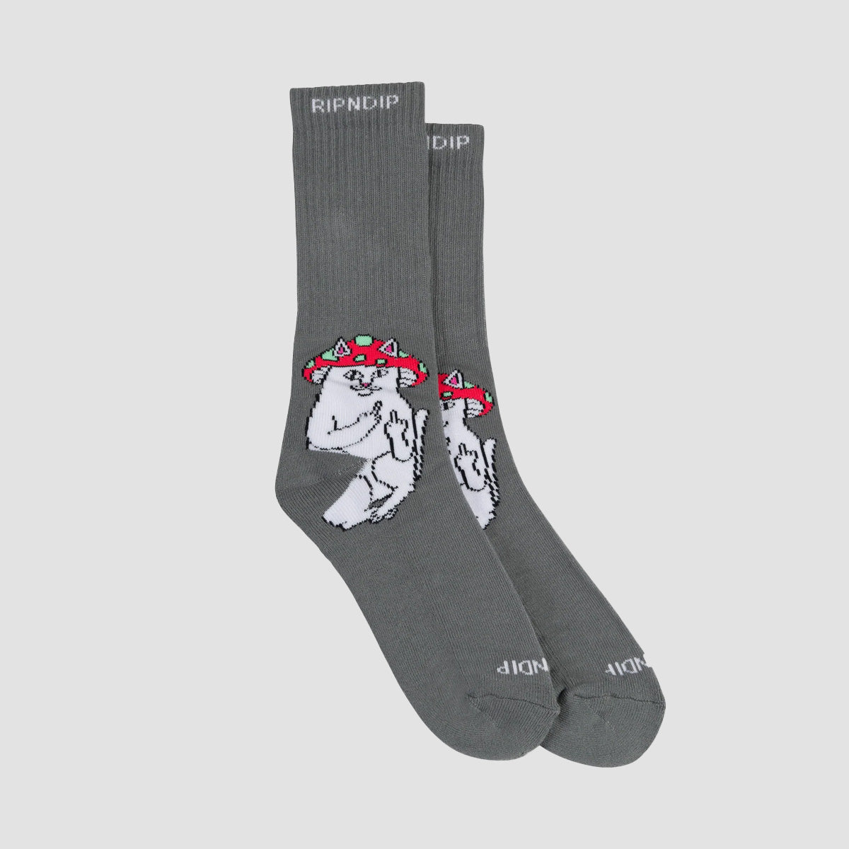 Ripndip Lord Shroomy Socks Charcoal