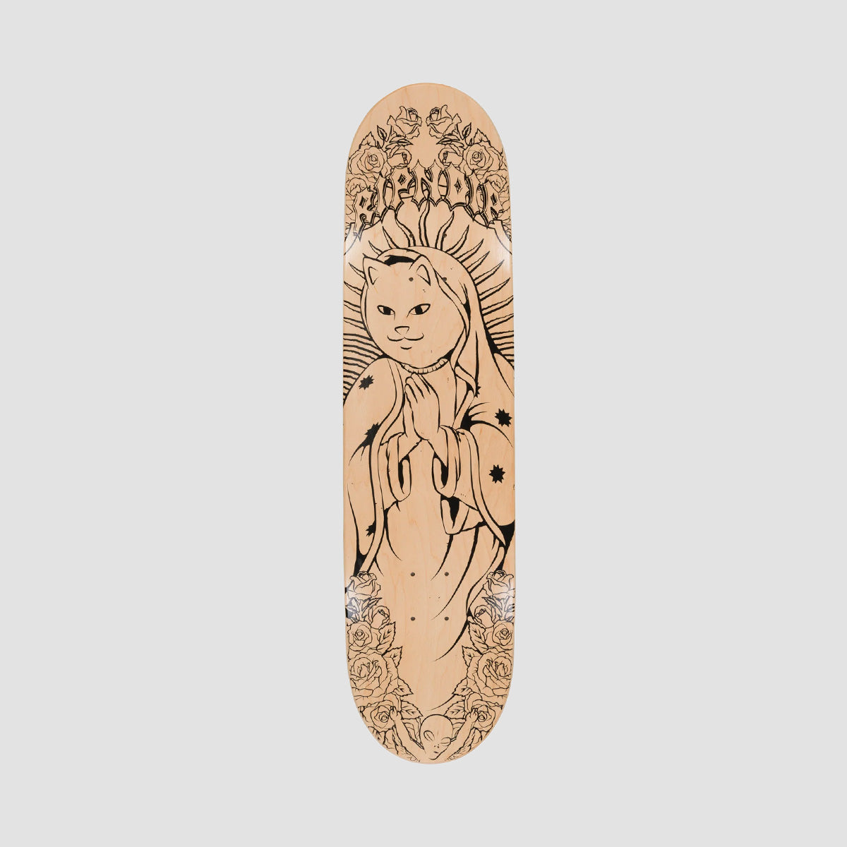 Ripndip Mother Nerm Skateboard Deck Red - 8.25"