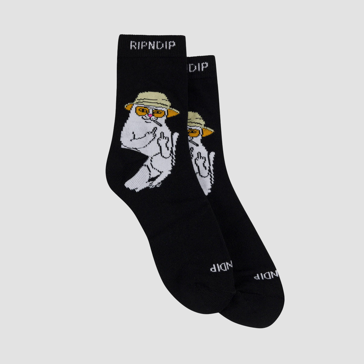 Ripndip Nermal S Thompson Mid Socks Black