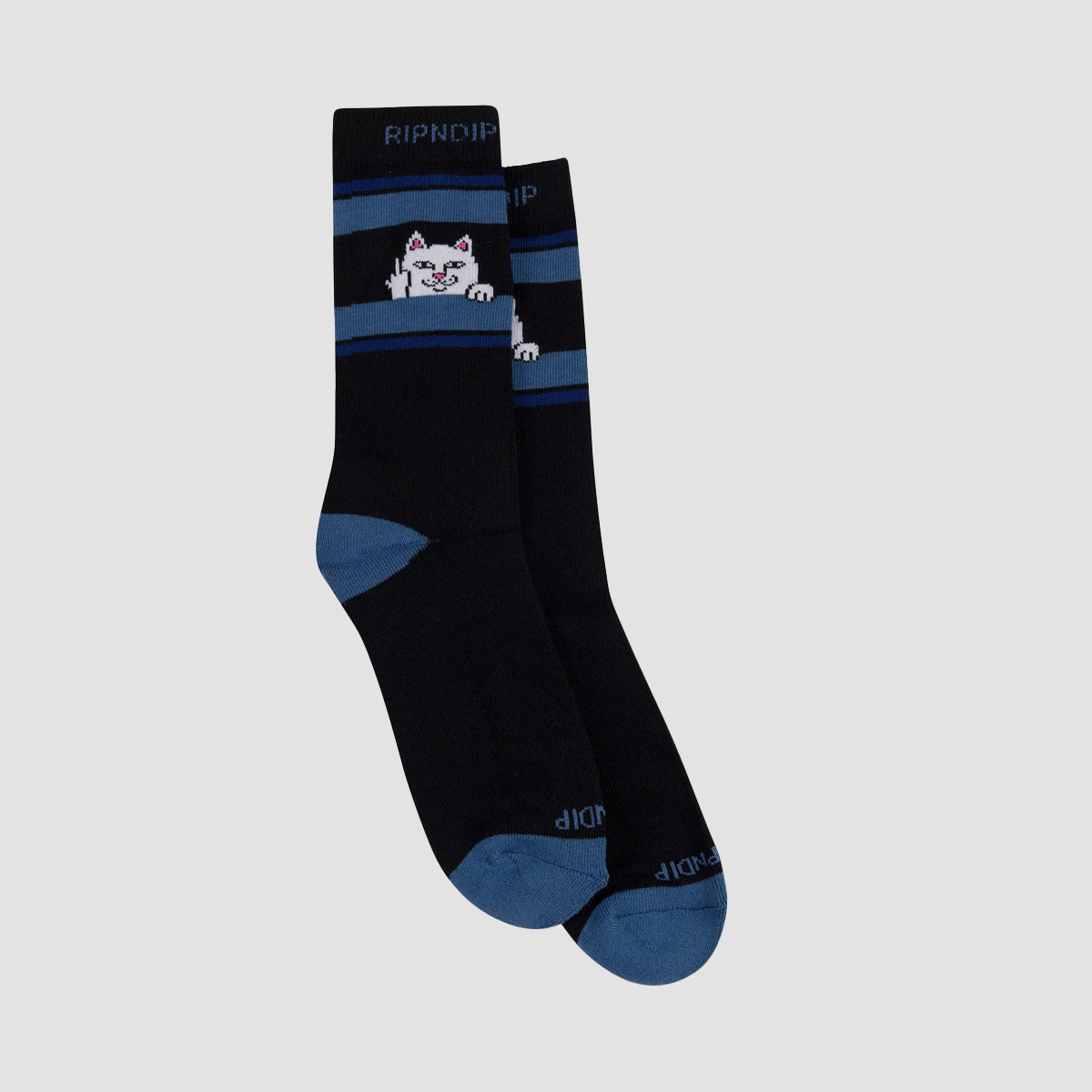 Ripndip Peeking Nermal Socks Black/Slate