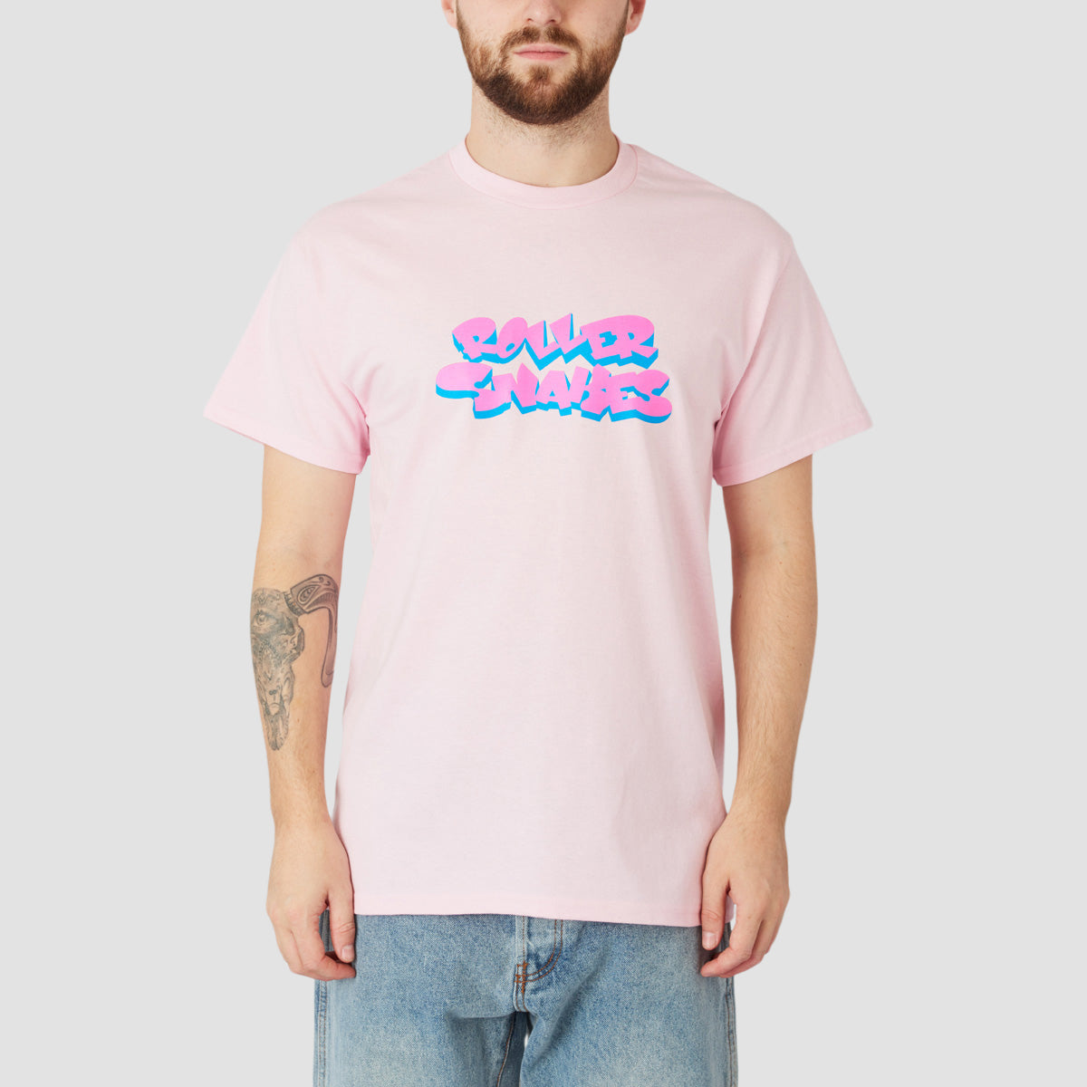 Rollersnakes Marian T-Shirt Light Pink