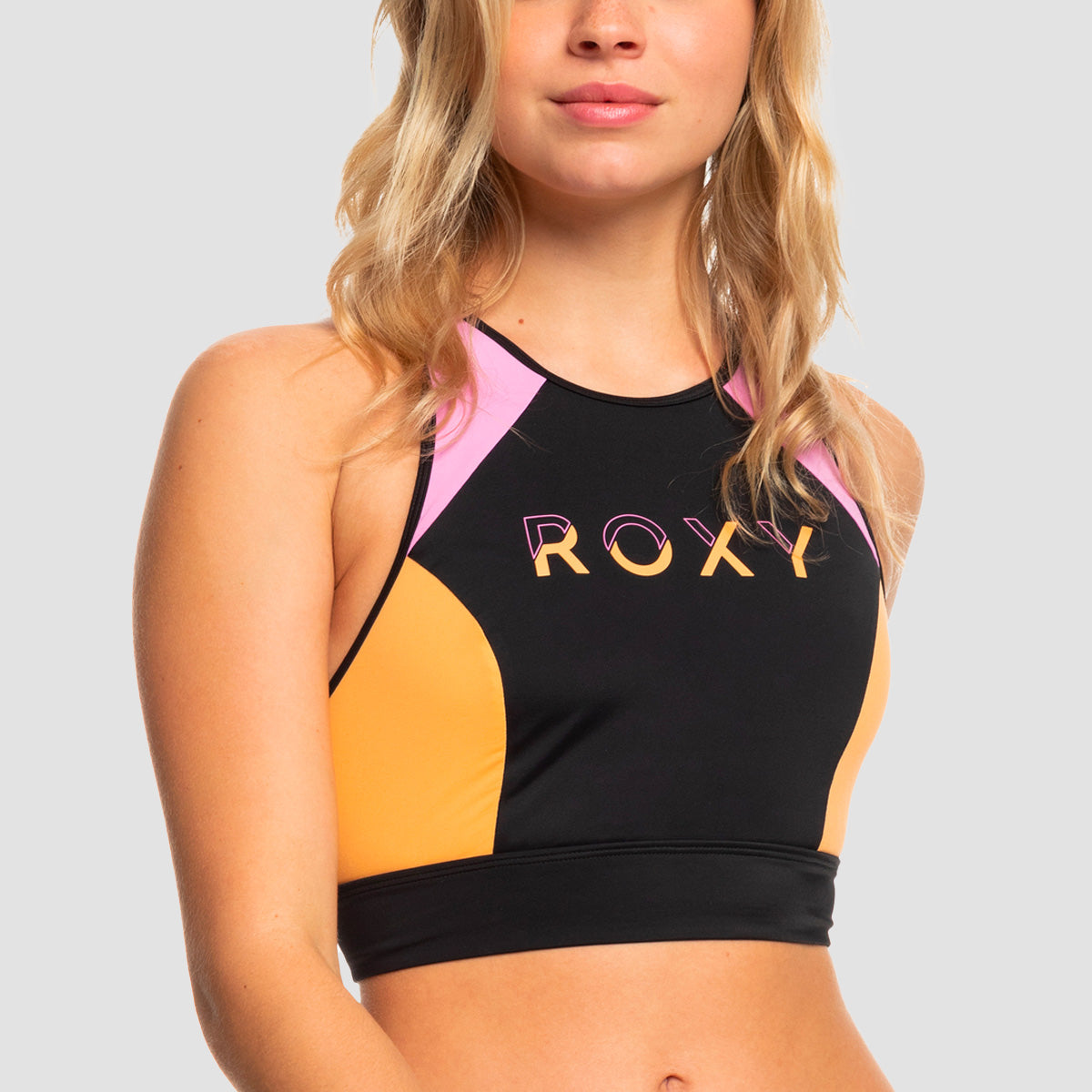 Womens Womens Roxy Active Athletic Athletic Bra Bikini Top by ROXY