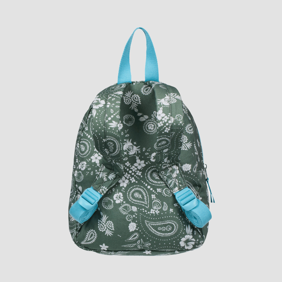Roxy Always Core Canvas 8L Backpack Oil Green Boho Bandana - Womens