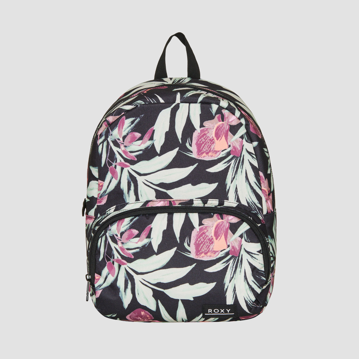 Roxy Always Core Printed 8L Backpack Anthracite Wind Swept Floral - Womens