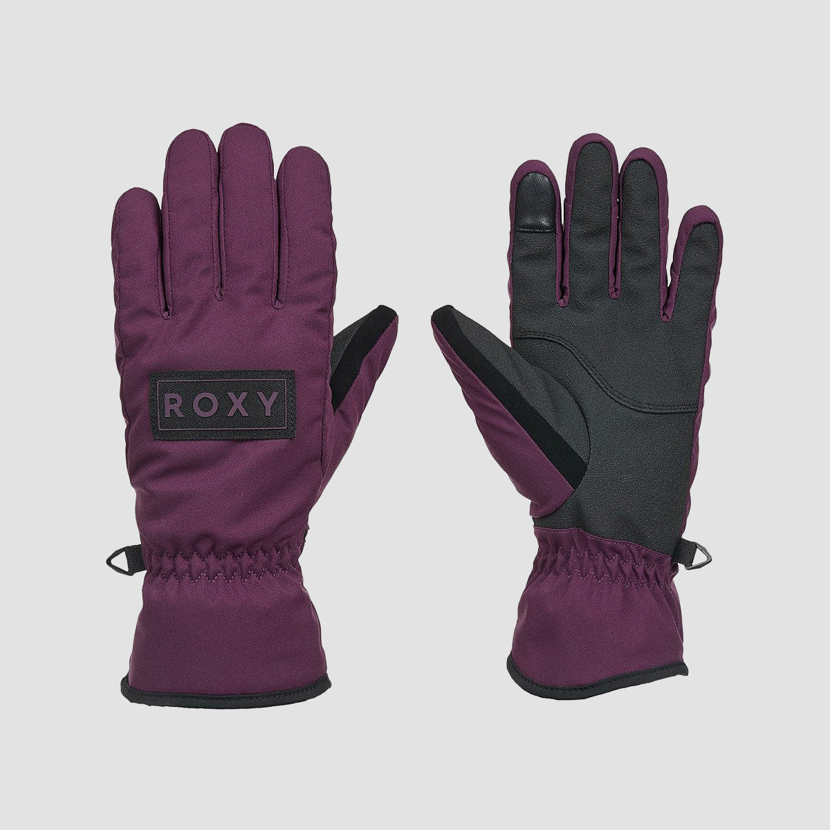 Roxy Freshfield Snow Gloves Blackberry Wine - Womens
