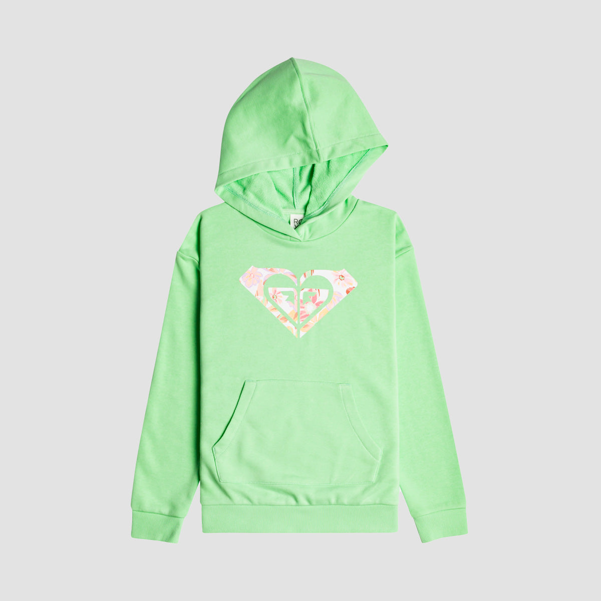 Roxy Happiness Forever Pullover Hoodie Pistachio Green - Girls