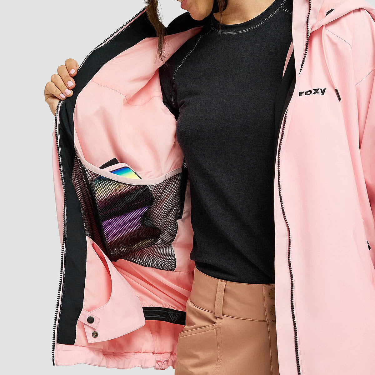 Roxy Landscape 10K Snow Jacket Rose Shadow - Womens