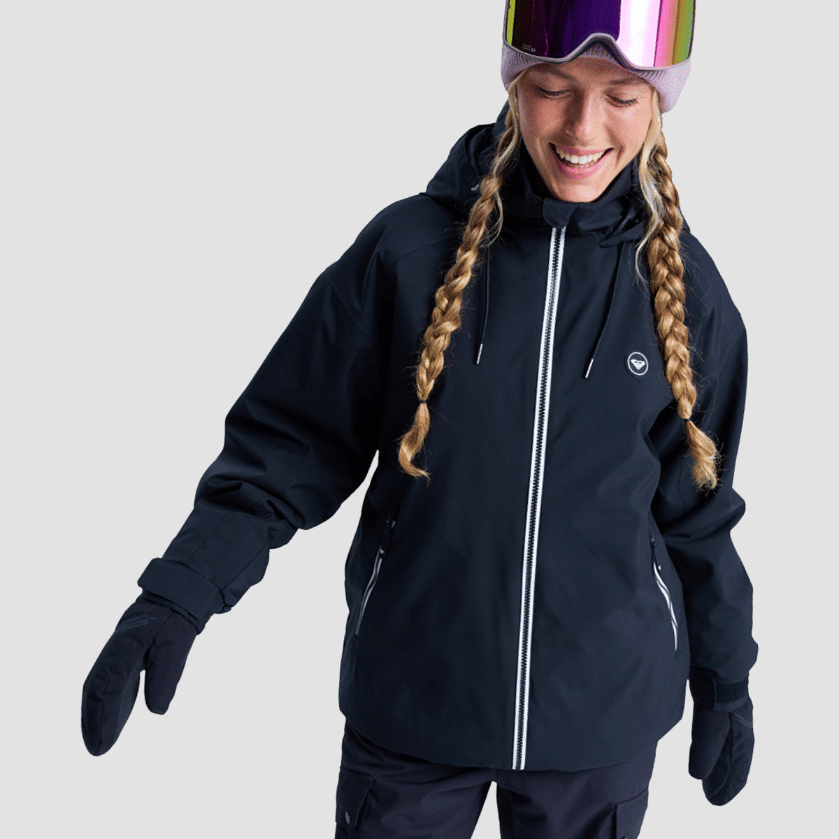 Roxy Landscape 10K Snow Jacket True Black - Womens