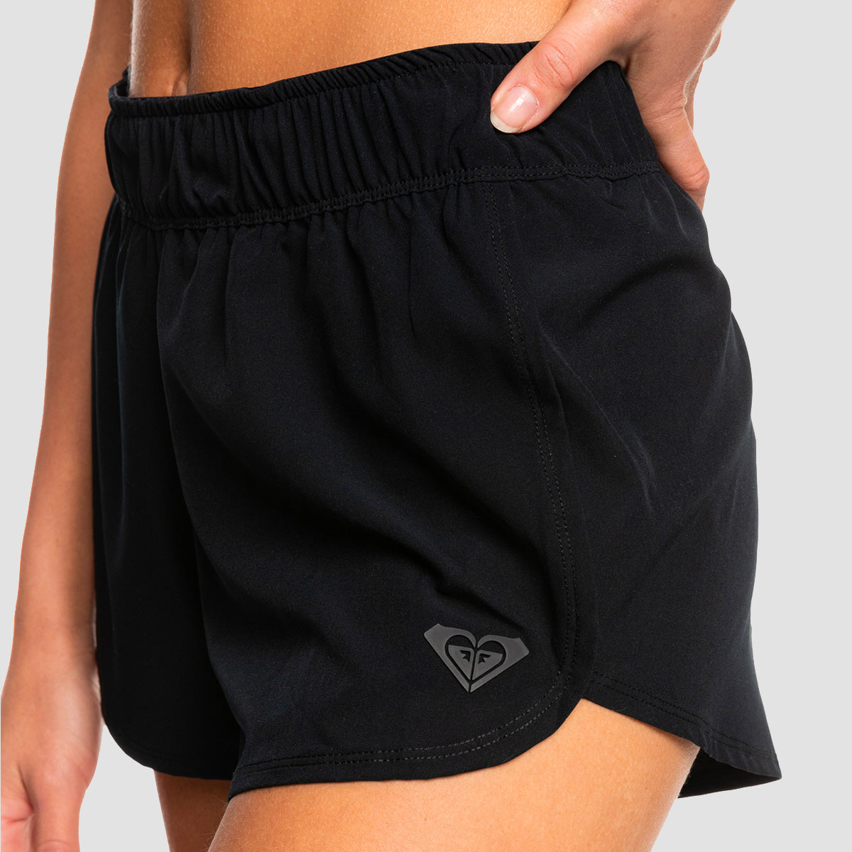 Roxy Move Free Sports Shorts Anthracite - Womens