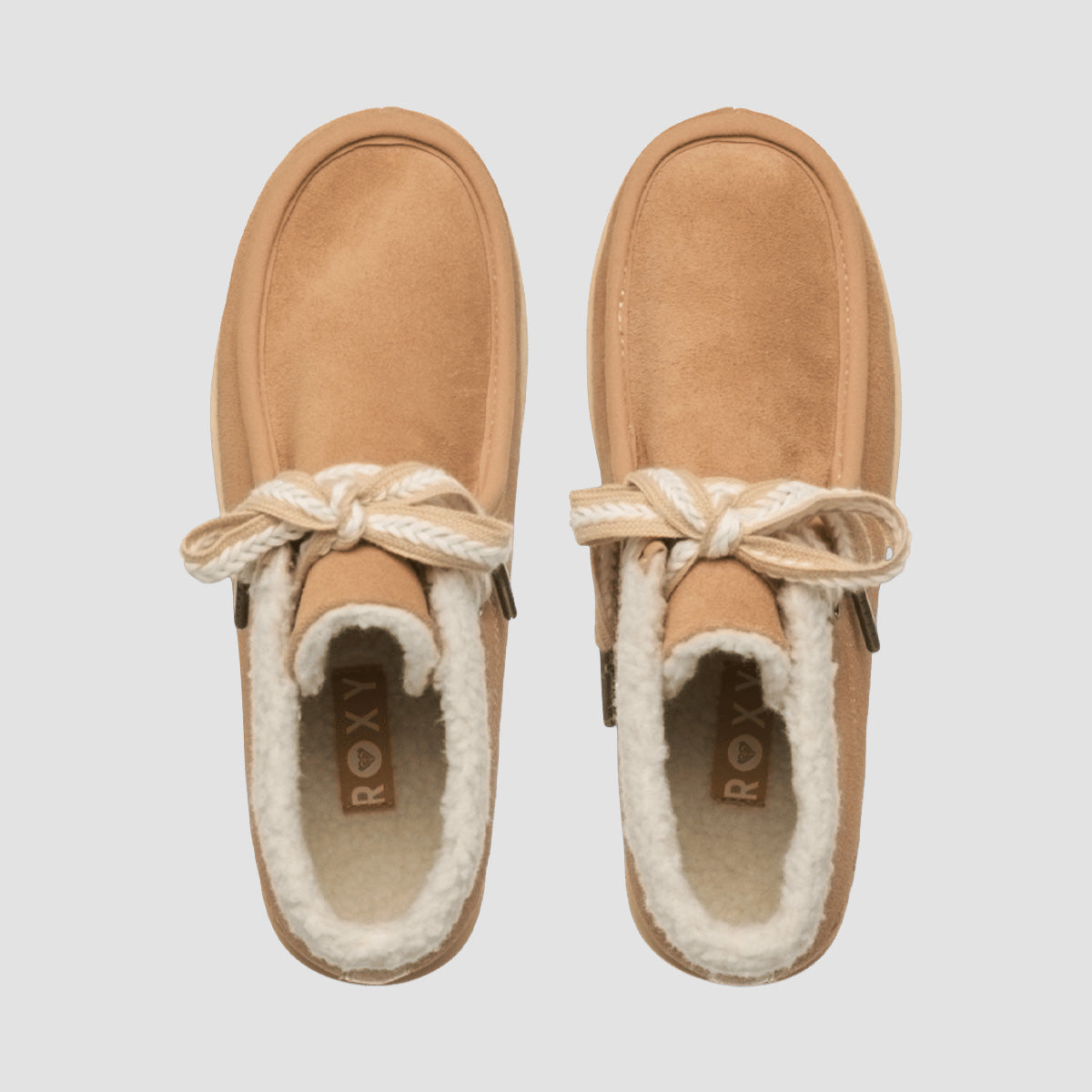 Roxy Pashta Suede Boots - Natural - Womens