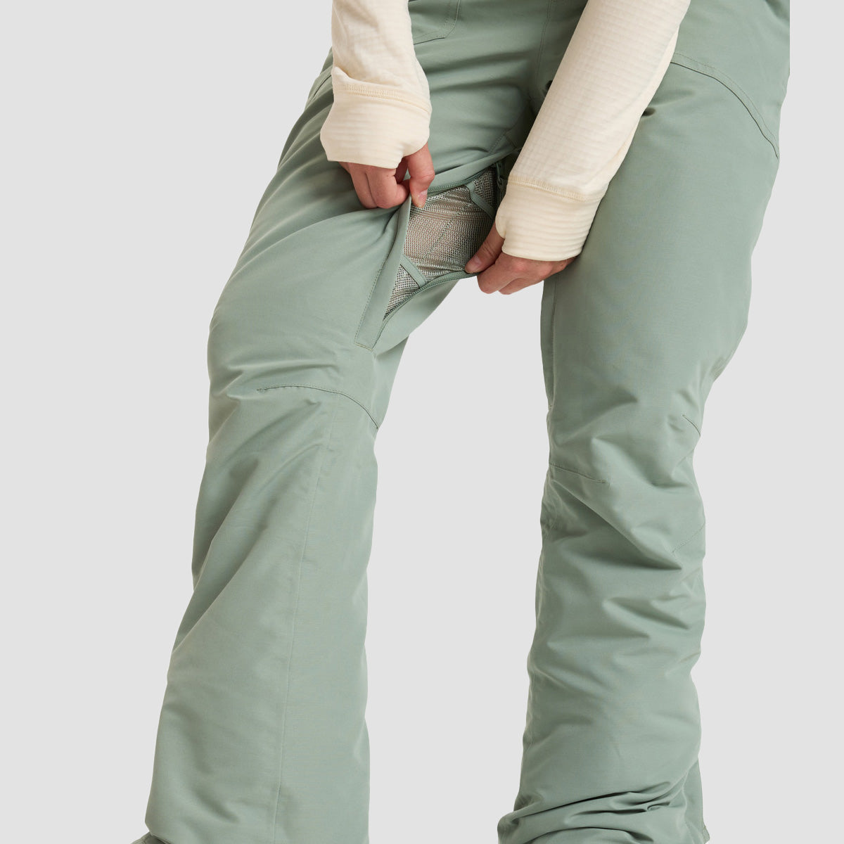 Roxy Rideout Bib 15K Snow Pants Lily Pad - Womens