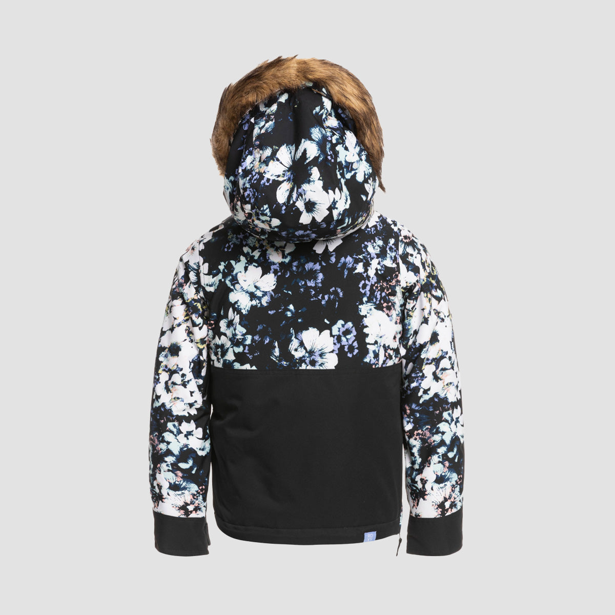 Roxy Shelter Insulated Snow Jacket True Black Flowers - Girls | Jacken