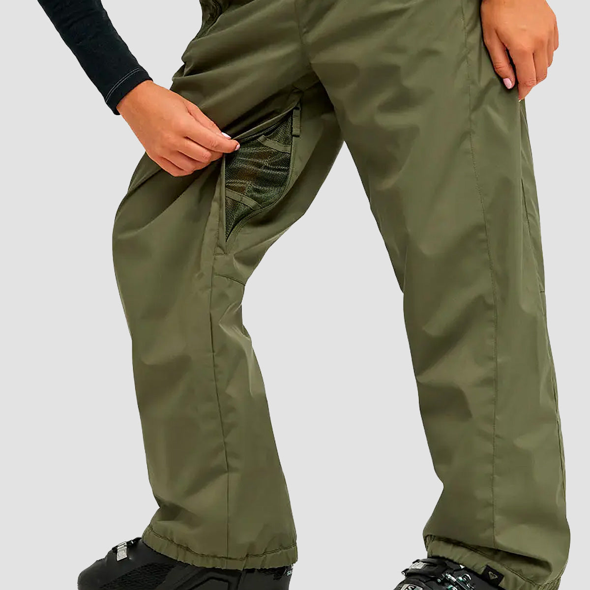 Roxy Steepland 10K Snow Pants Beetle - Womens