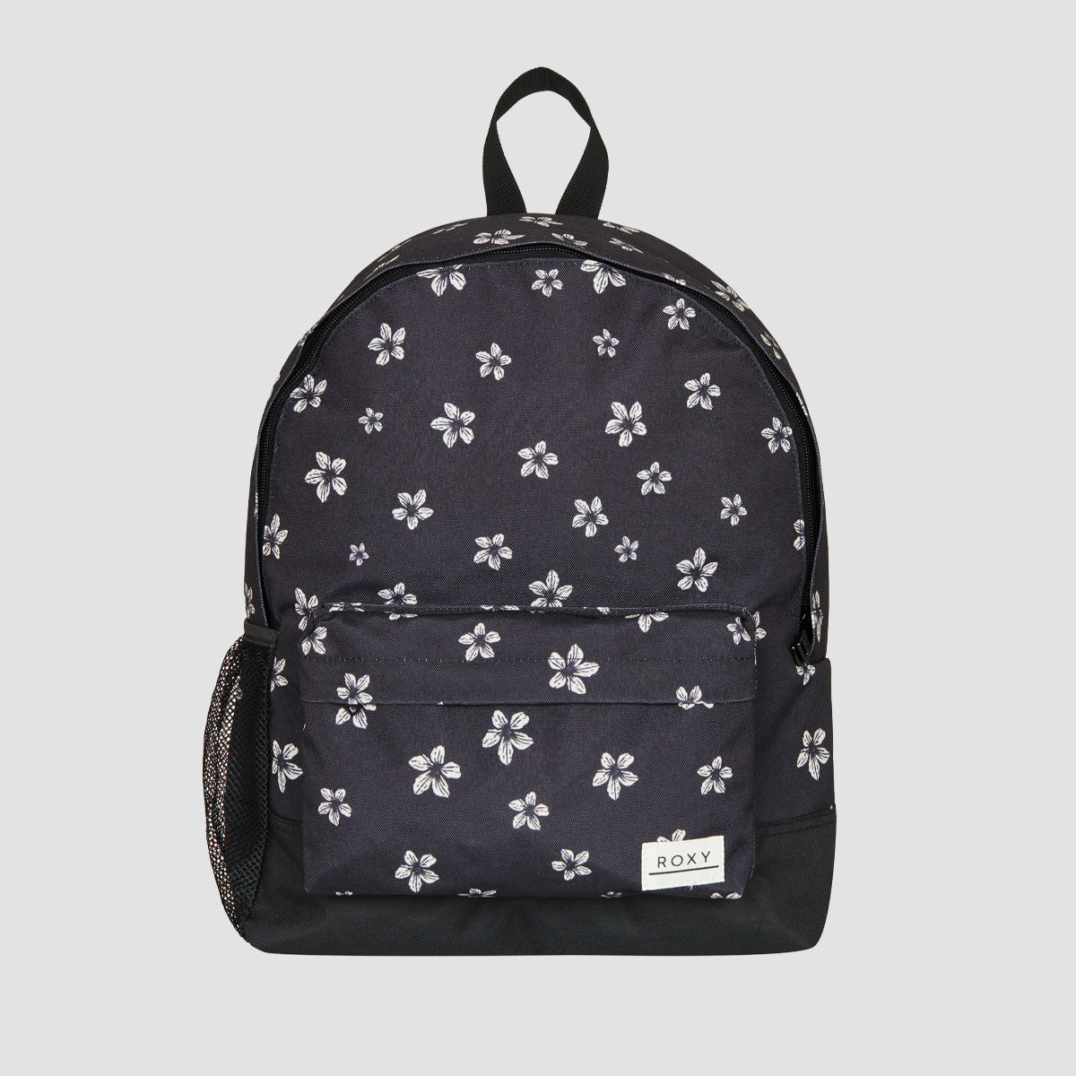 Roxy Sugar Baby Bottle 16L Backpack Anthracite Sol Searcher Ditsy - Womens