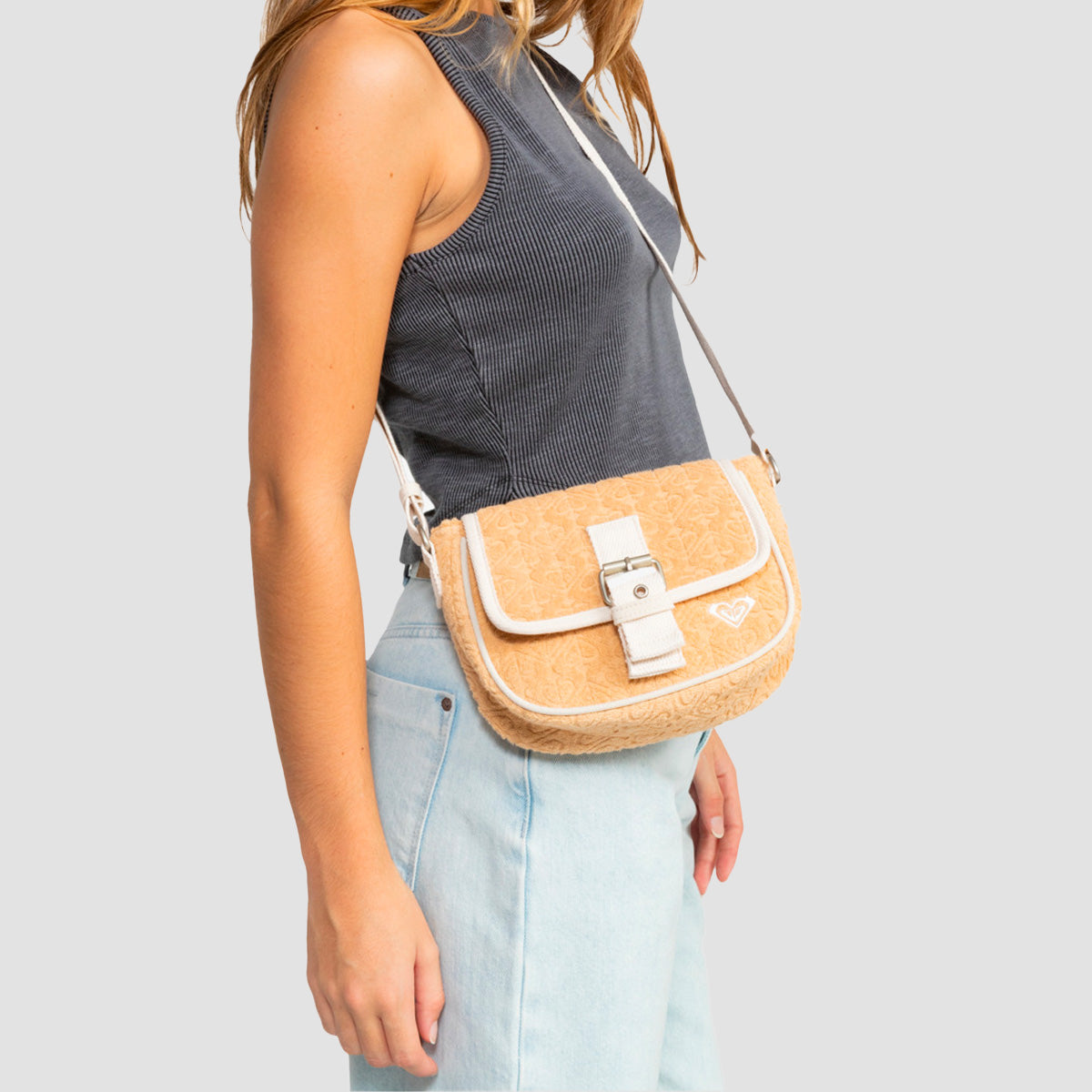 Roxy Tequila Party Crossbody Bag Porcini - Womens