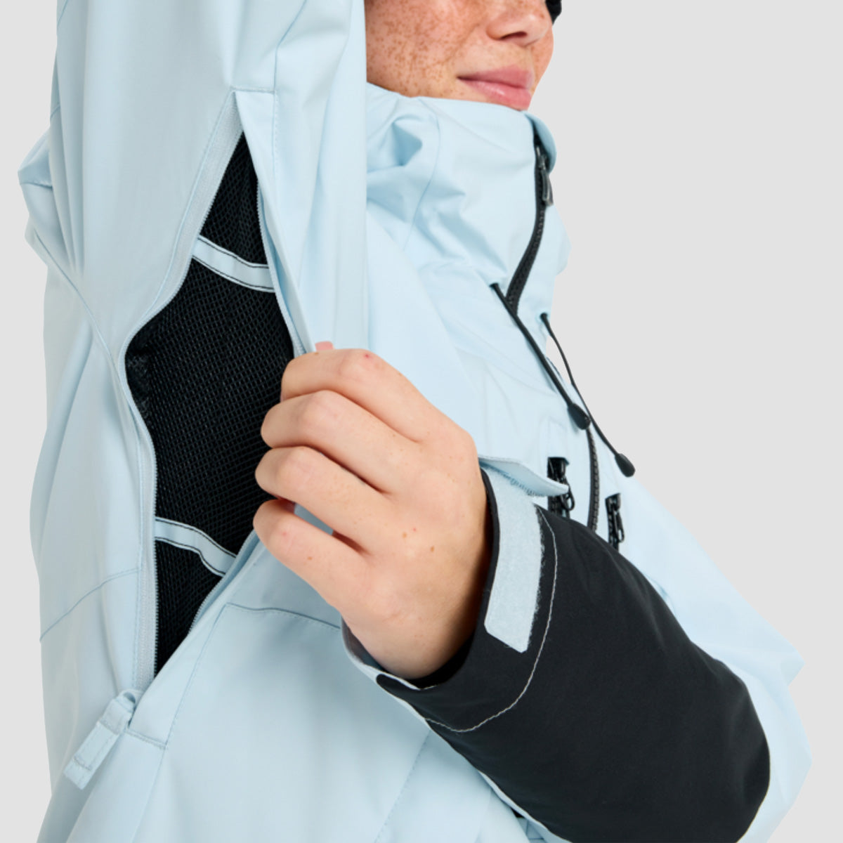 Roxy Upwards 20K Snow Jacket Ice Blue - Womens