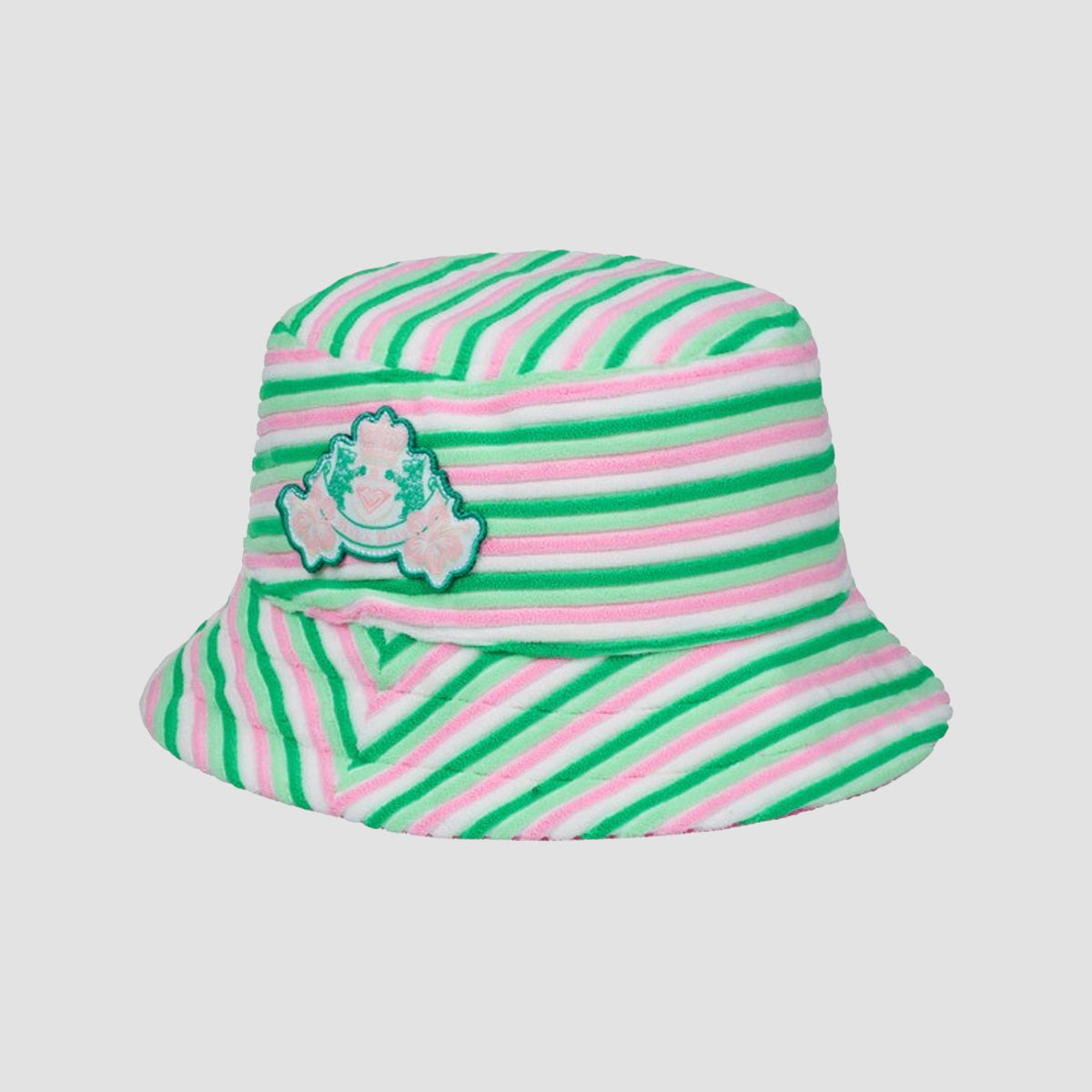 Roxy X Juicy Couture Reversible Bucket Hat Azalea Pink