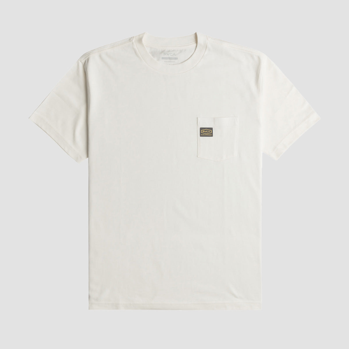 RVCA Americana Pocket T-Shirt Antique White