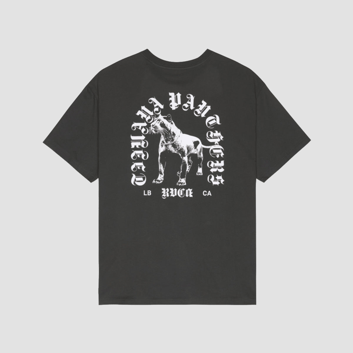 RVCA Bad Panther Pocket T-Shirt Pirate Black