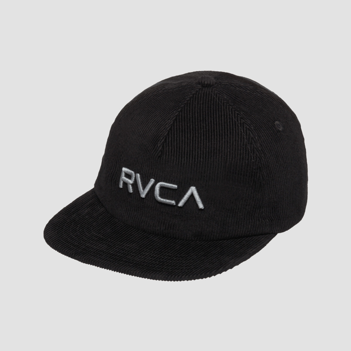 RVCA Big RVCA Cord Snapback Cap Black