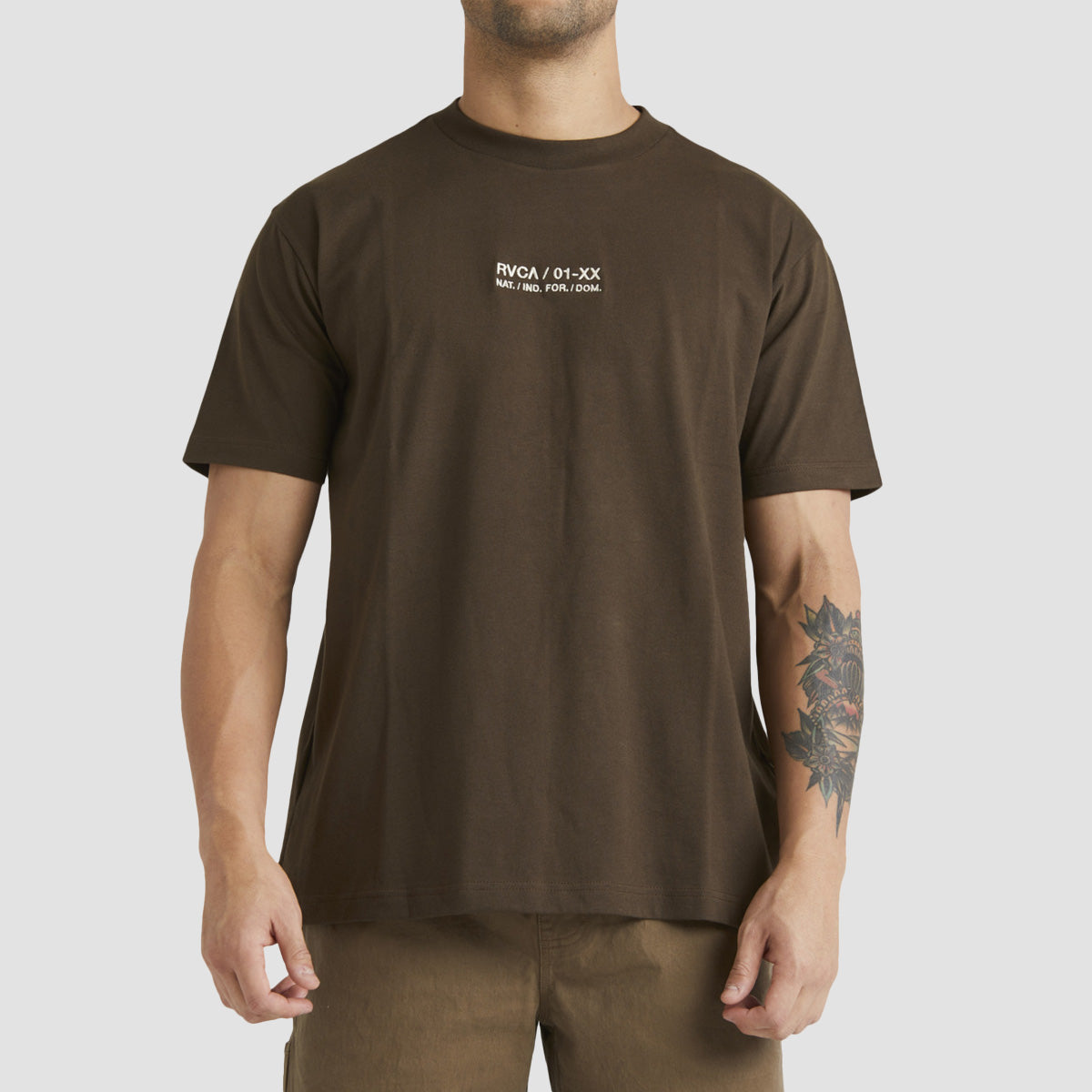 RVCA Circa T-Shirt Chocolate