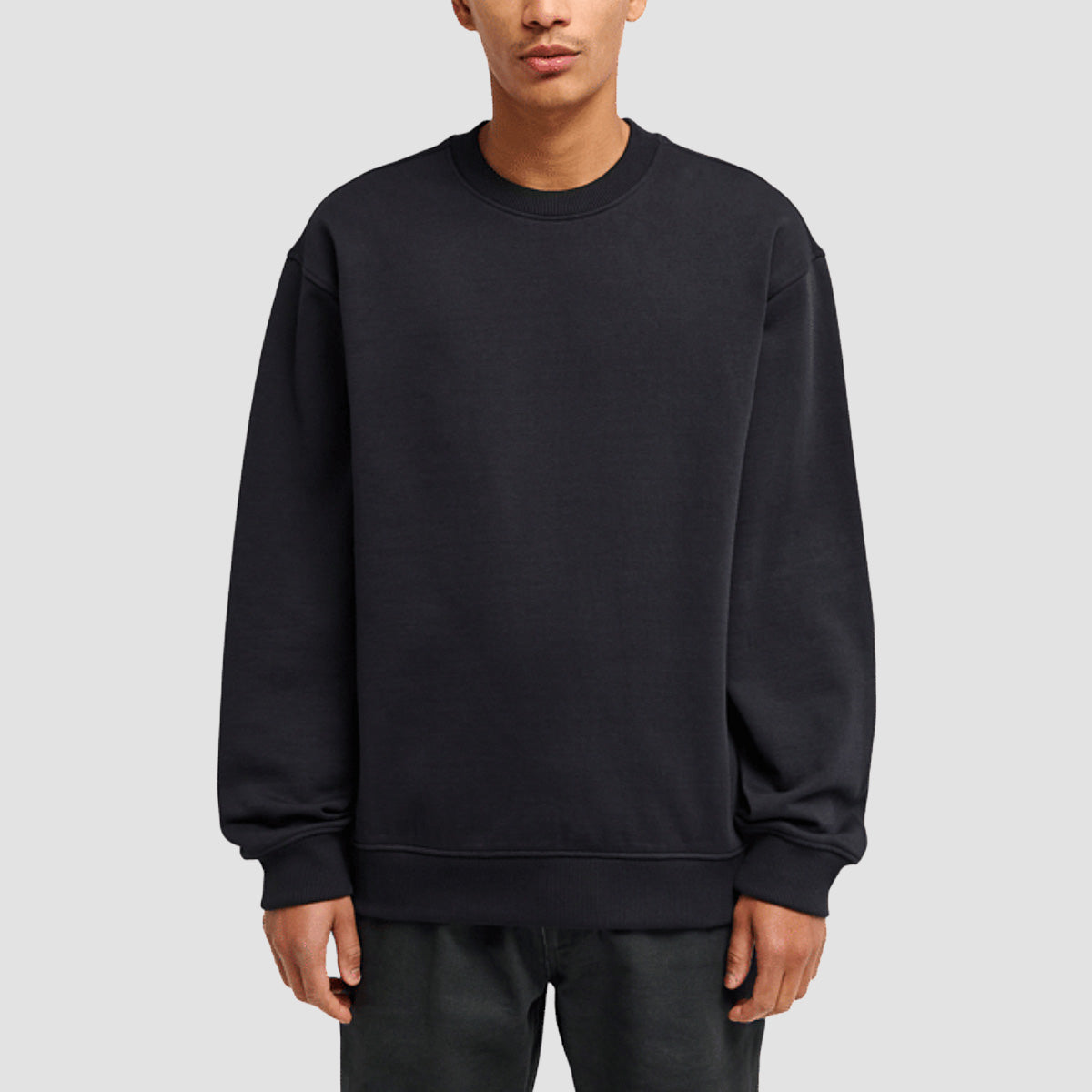 RVCA Dayshift Crew Sweatshirt RVCA Black