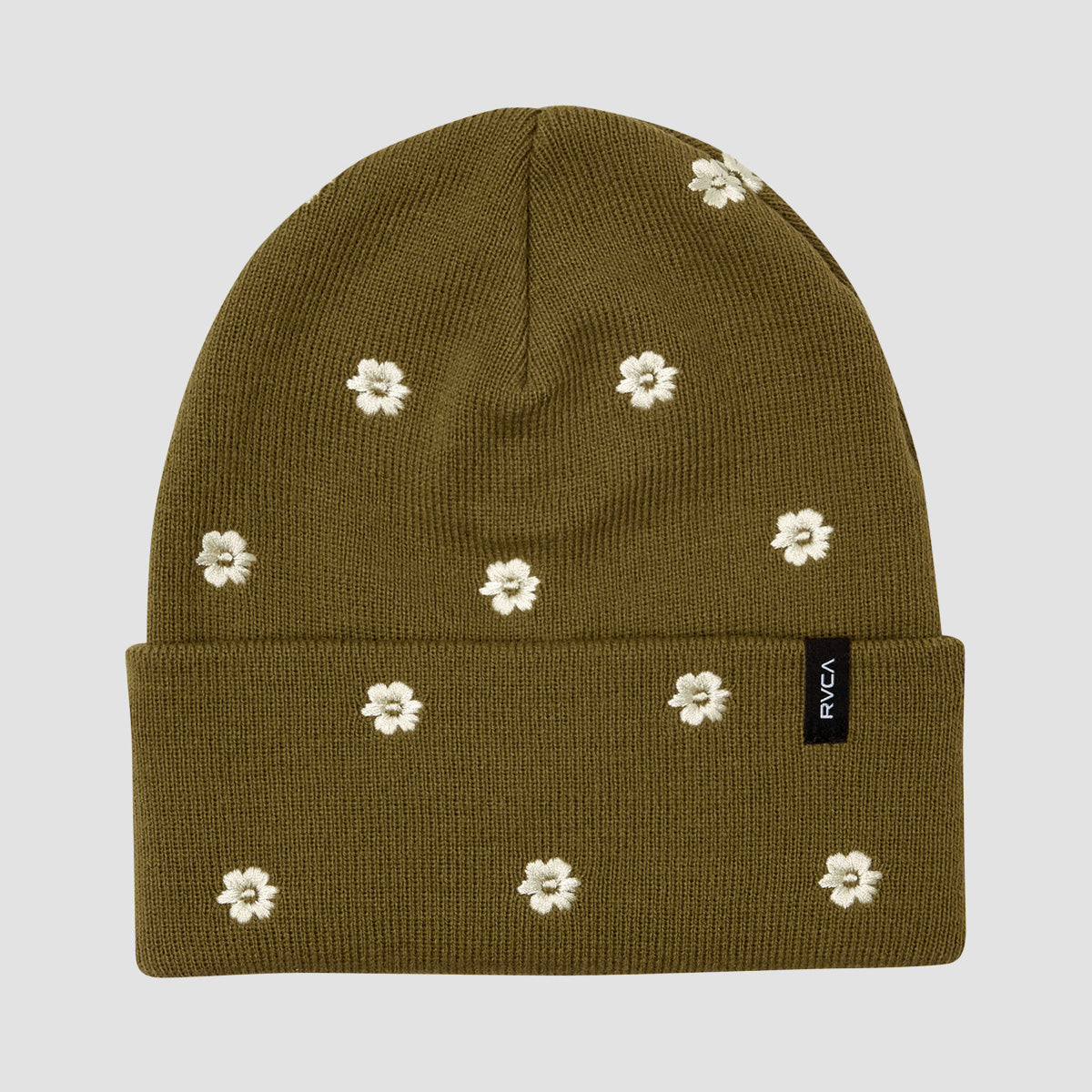 RVCA Embroidered Essential Beanie Ermine - Womens