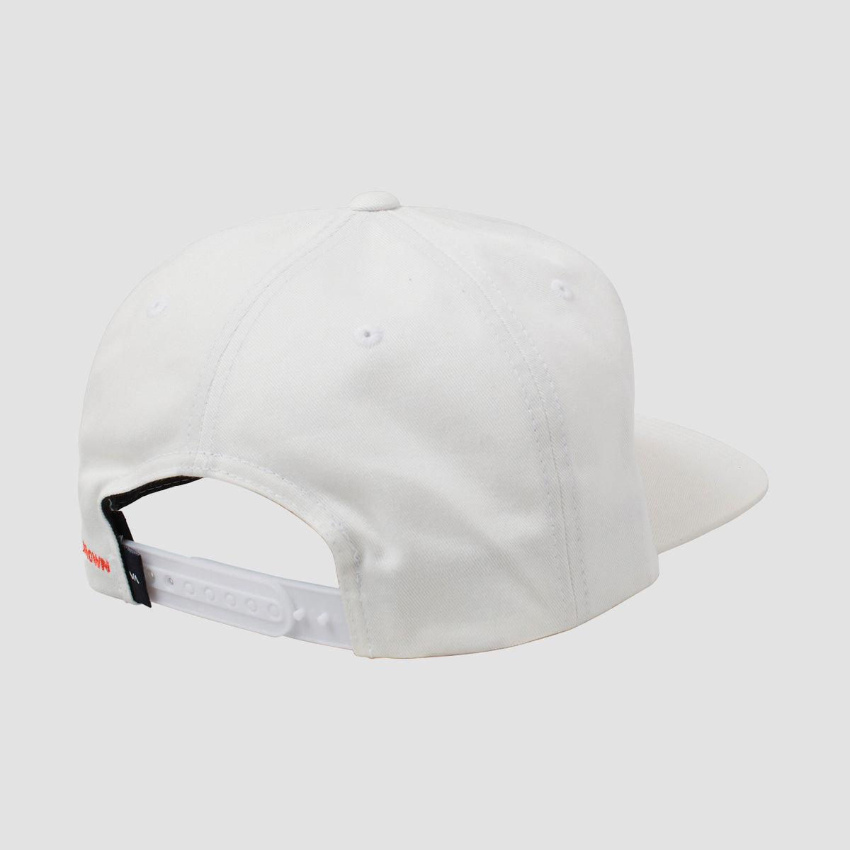 RVCA Jesse Brown Asterisk Snapback Cap White