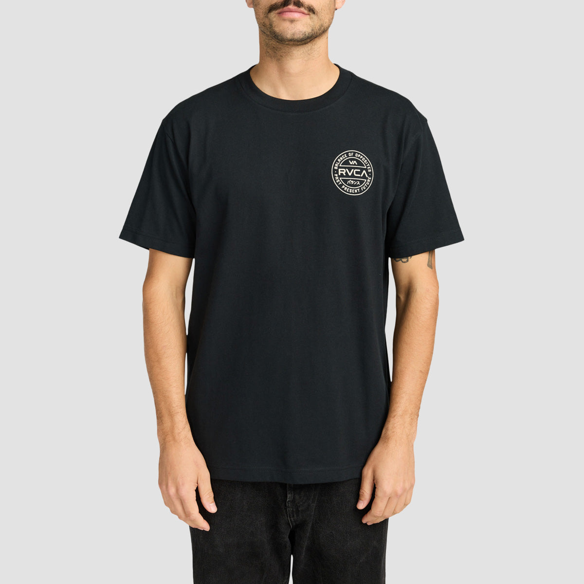 RVCA Logo Pack T-Shirt Black