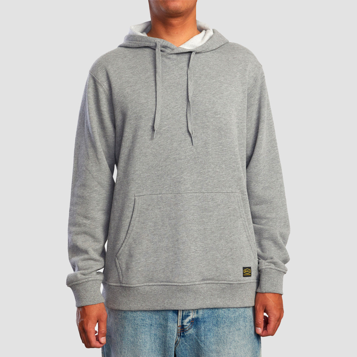 RVCA Recession Collection Americana Pullover Hoodie Athletic Heather