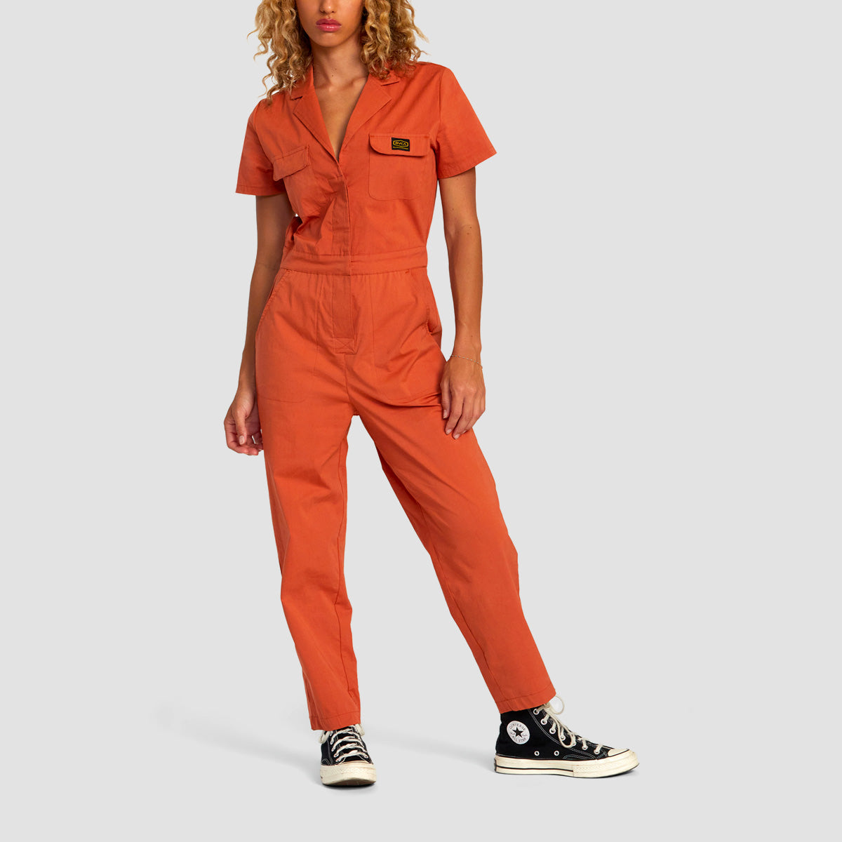 RVCA Recession Collection - Jumpsuit Sandlewood - Womens