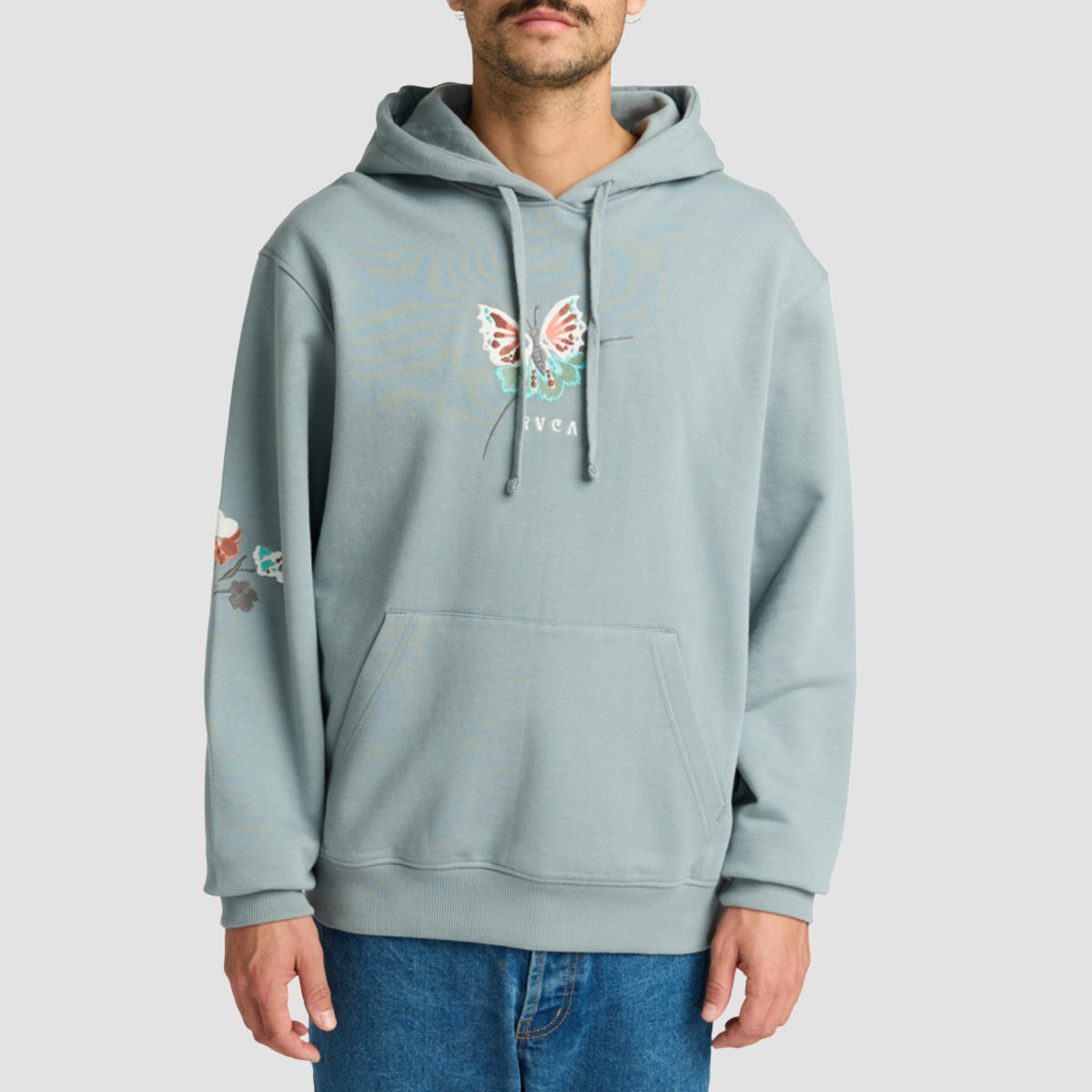 RVCA Scorched Pullover Hoodie Lead
