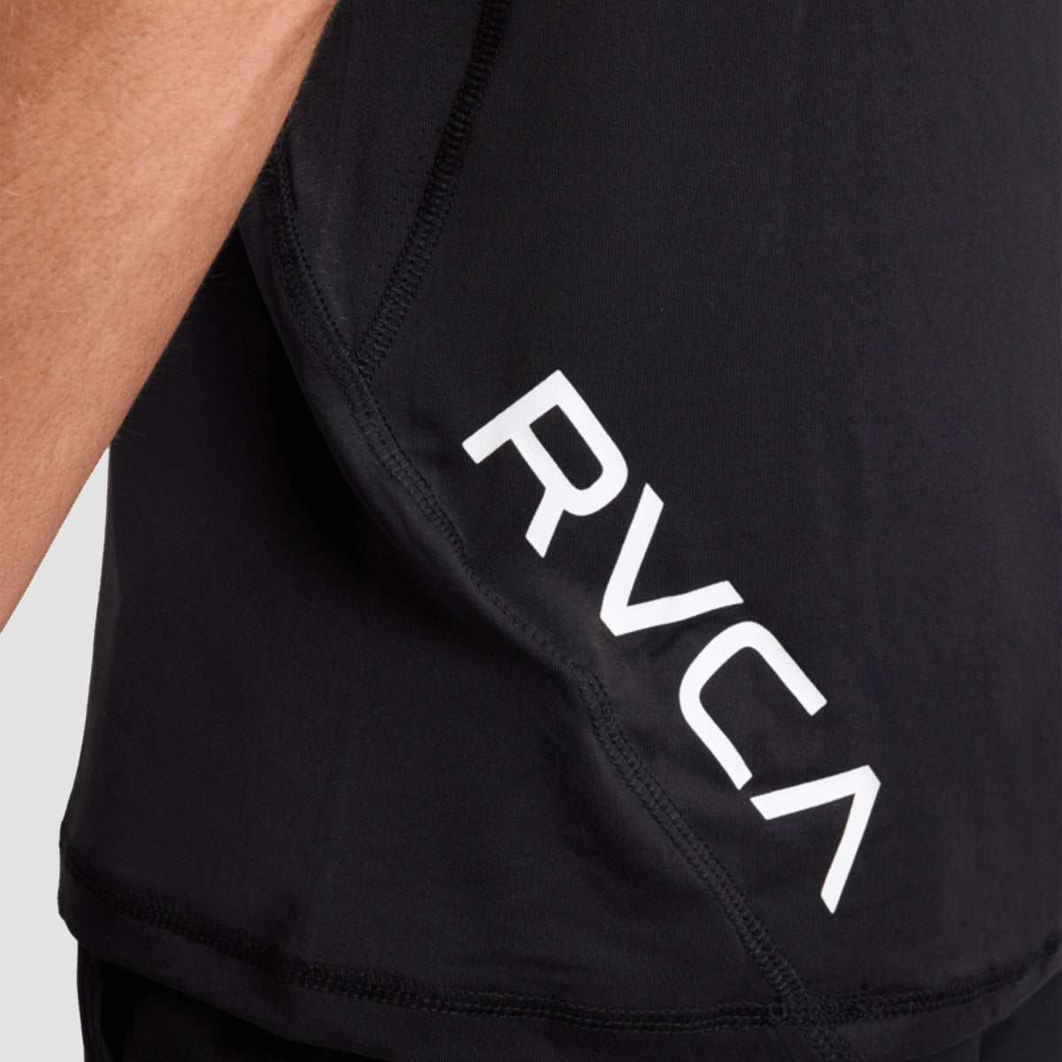 RVCA Sport Vent Technical T-Shirt Black