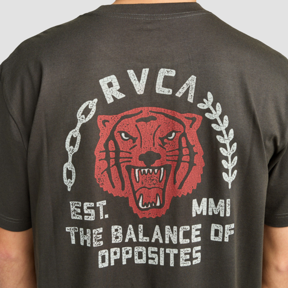 RVCA Squadron T-Shirt Pirate Black