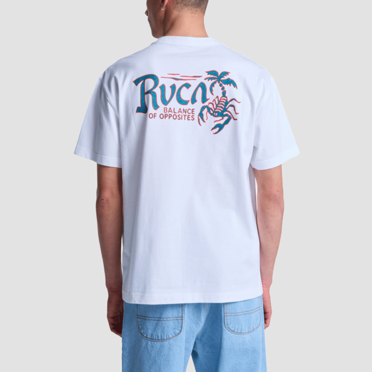RVCA Stingbay Pocket T-Shirt White