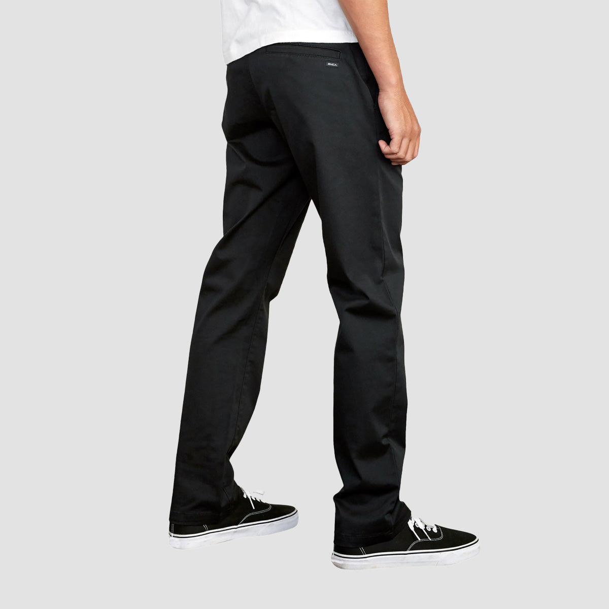 RVCA The Weekend Stretch Straight Fit Trousers Black