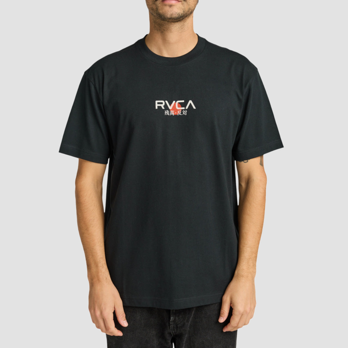 RVCA Tiger Sun T-Shirt Black