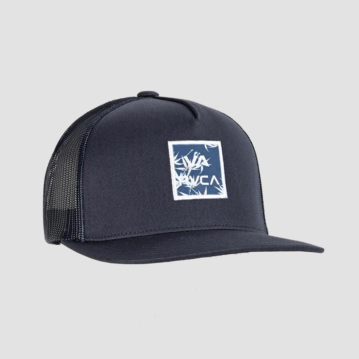 RVCA VA All The Way Trucker Cap Navy Combo