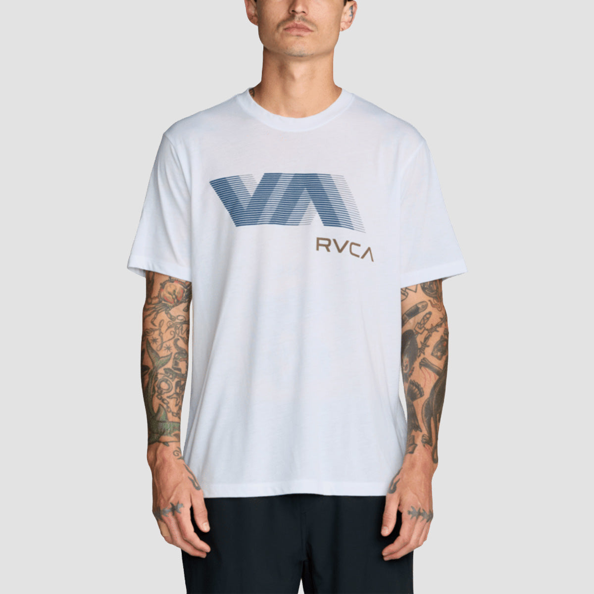 RVCA VA Blur T-Shirt White