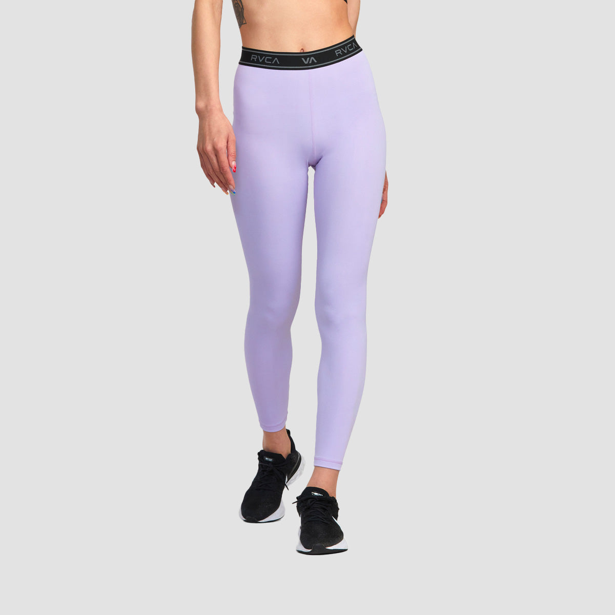 RVCA VA Sport Base Performance Leggings Lavender - Womens