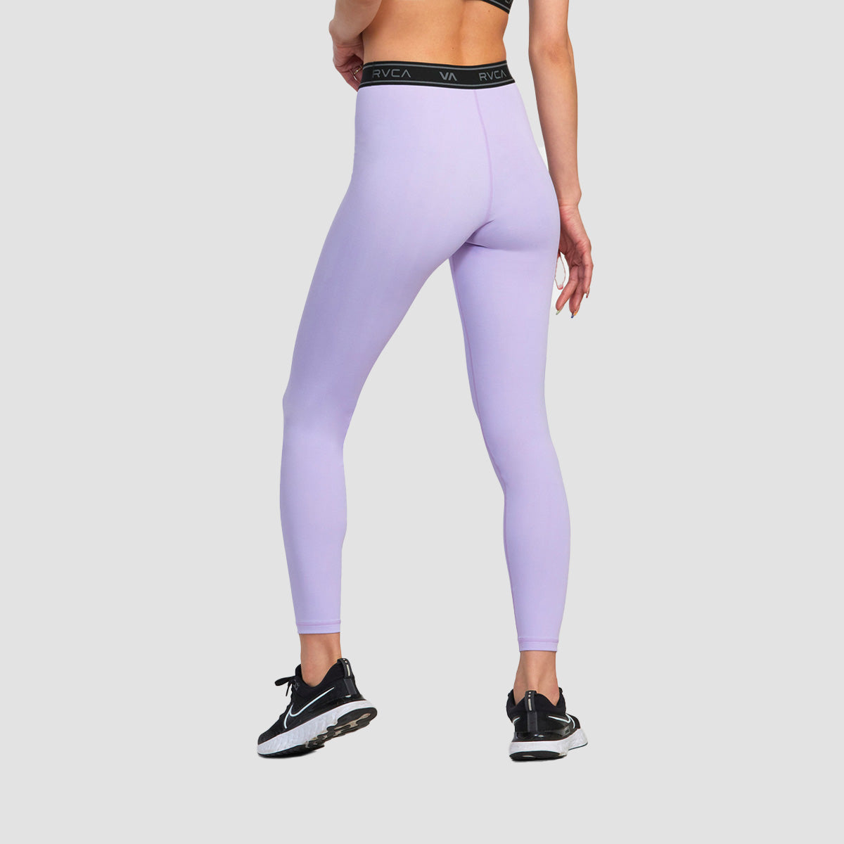 RVCA VA Sport Base Performance Leggings Lavender - Womens