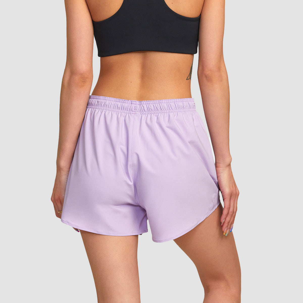 RVCA VA Sport Essential Yogger 12" Performance Shorts Lavender - Womens