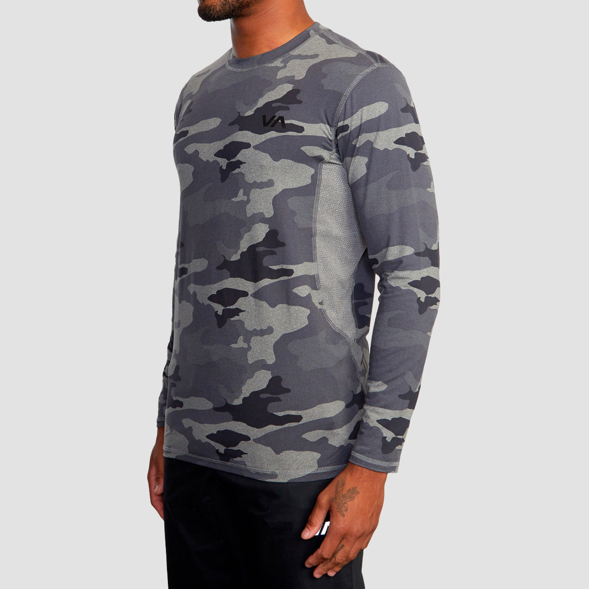 RVCA VA Sport Vent Longsleeve T-Shirt Camo