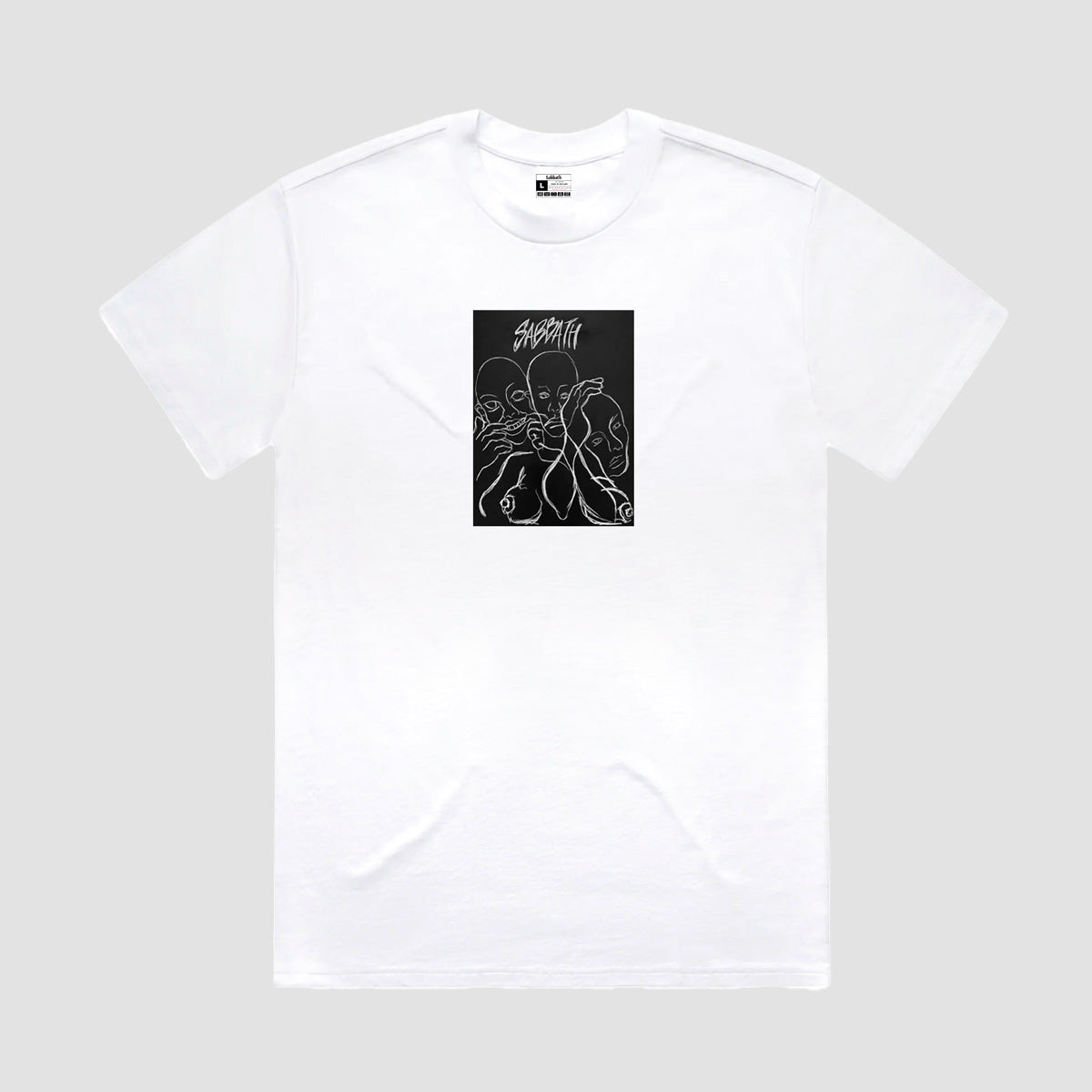 Sabbath Wheels Feelings T-Shirt White