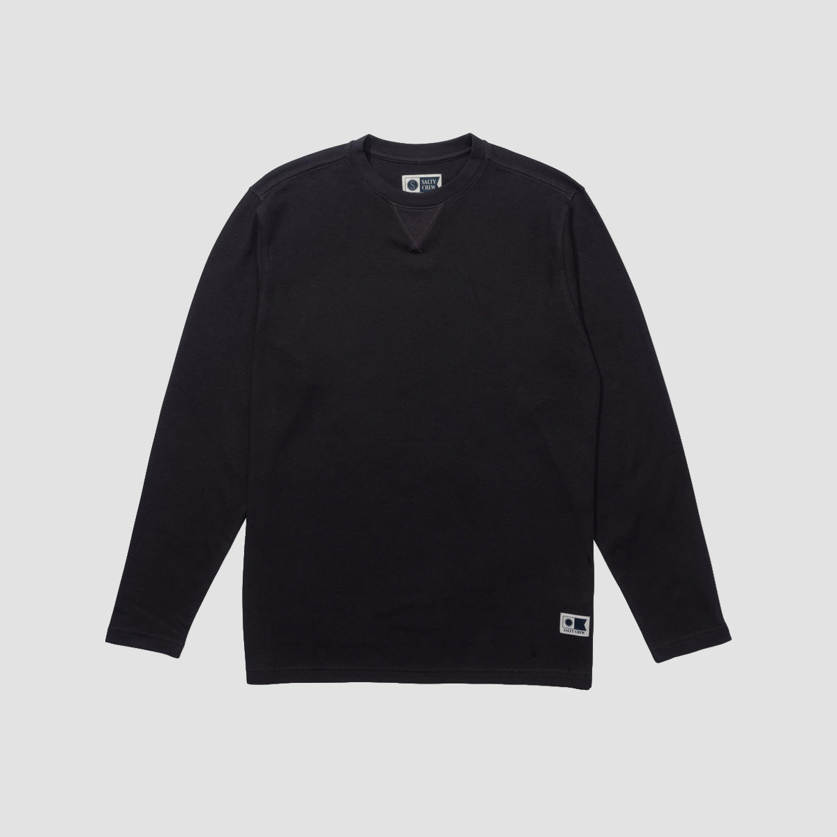 Salty Crew Cast Off Thermal Longsleeve T-Shirt Black