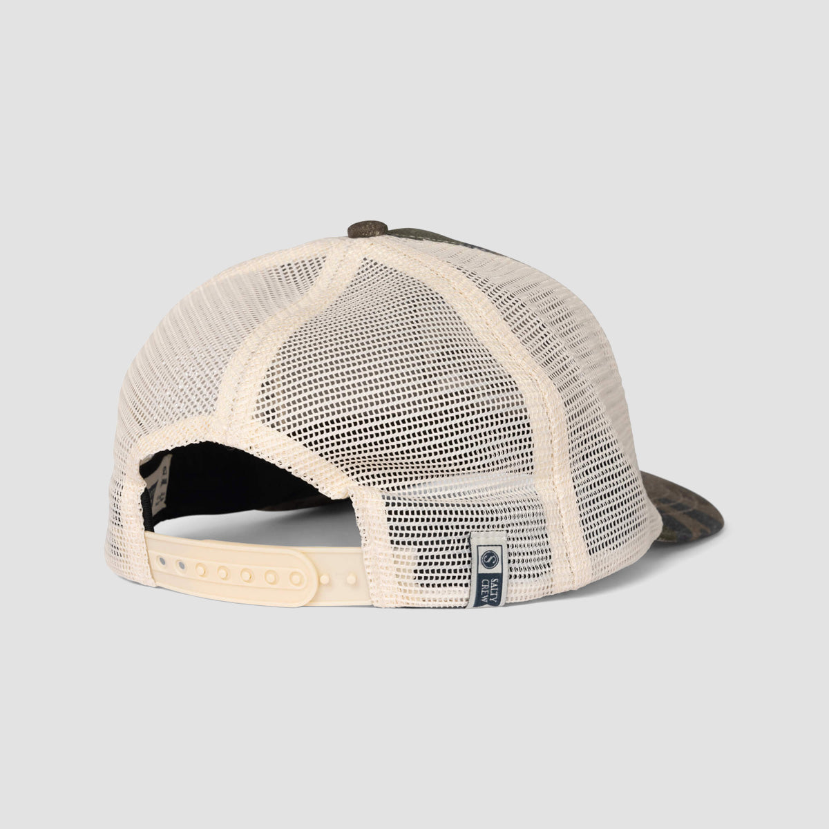 Salty Crew Striper Trucker Cap Sand Camo